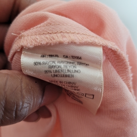 Maeve By Anthropologie Peach Button Down Top Size 6 - Picture 9 of 13